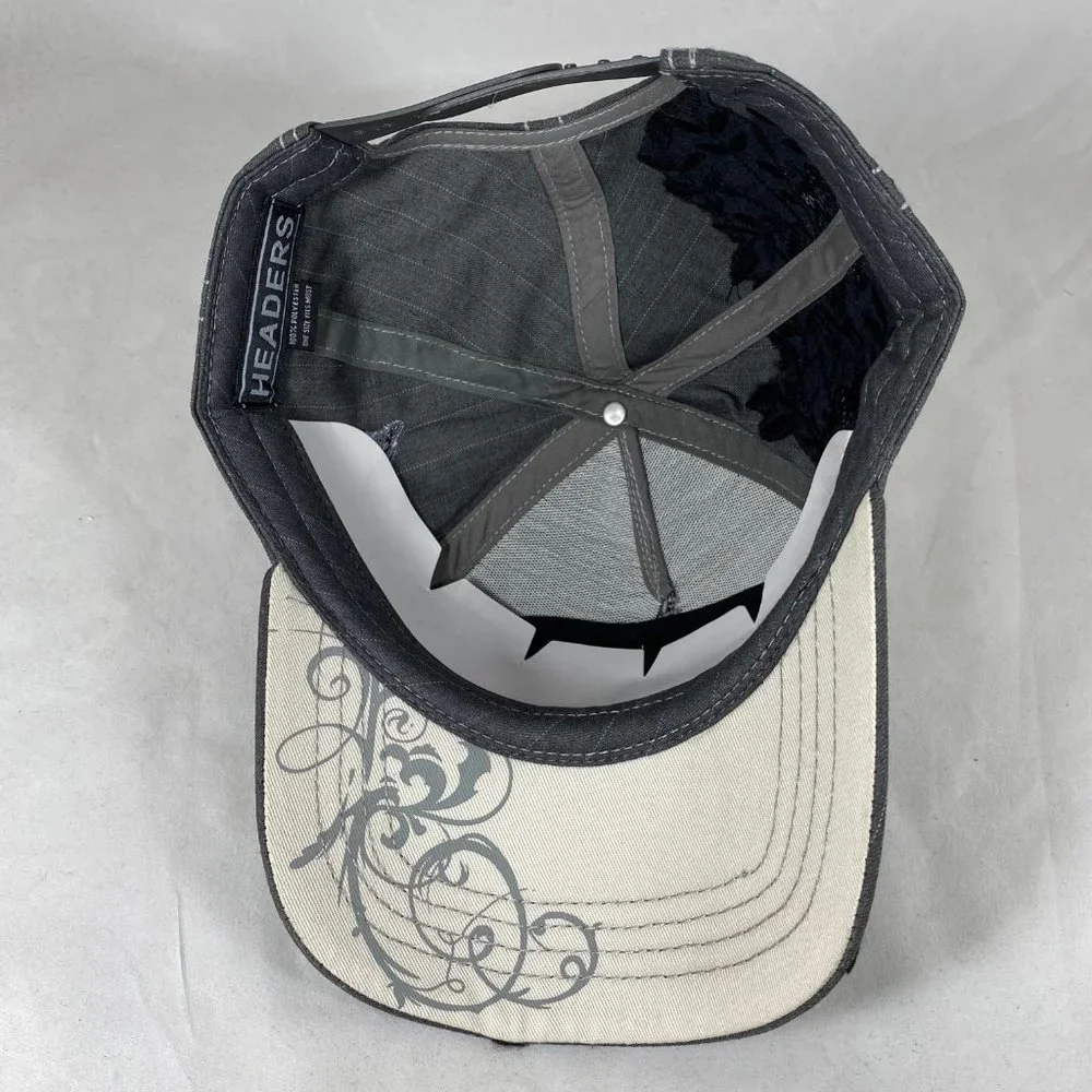 Headers Baseball Cap With Floral Design